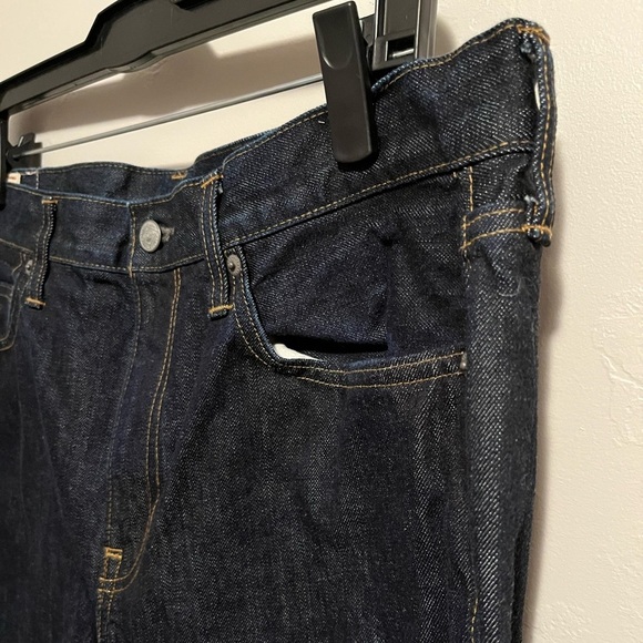 J. Crew Men's 770 Denim Jeans 36x34 Dark Wash - Picture 7 of 16